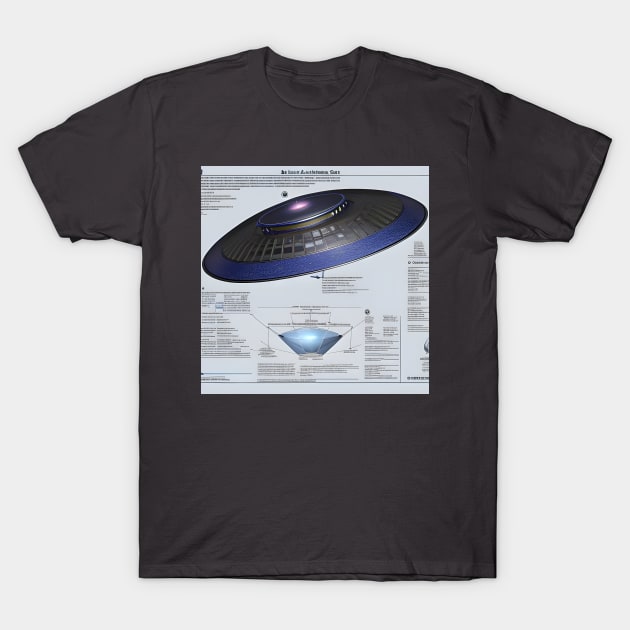 UFO T-Shirt by AlienMirror